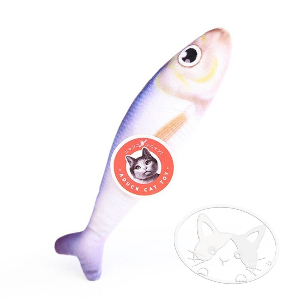 【旺生活】白巴浪 日本Aduck 貓薄荷海鮮/魚壽司  貓薄荷玩具 貓玩具 貓薄荷-細節圖3