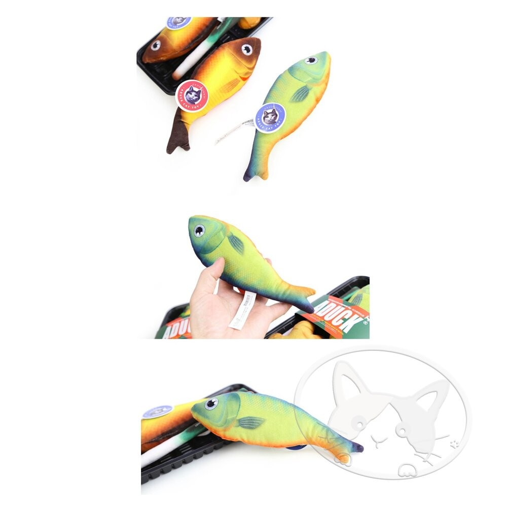 【旺生活】大青魚 日本Aduck 貓薄荷海鮮/魚壽司  貓薄荷玩具 貓玩具 貓薄荷-細節圖5