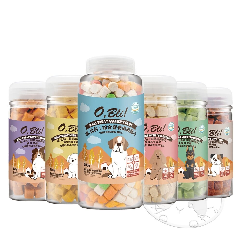 【旺生活】O.Bli 噢，比利！犬用肉肉點心 狗潔牙 潔牙點心 獎勵點心 機能小點心 狗點心 狗零食-細節圖2