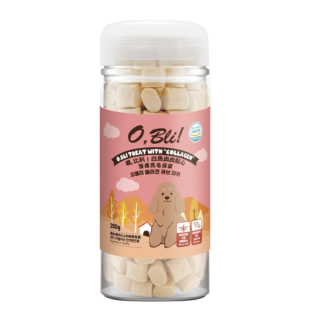 白魚肉肉點心 護膚亮毛保健 200g