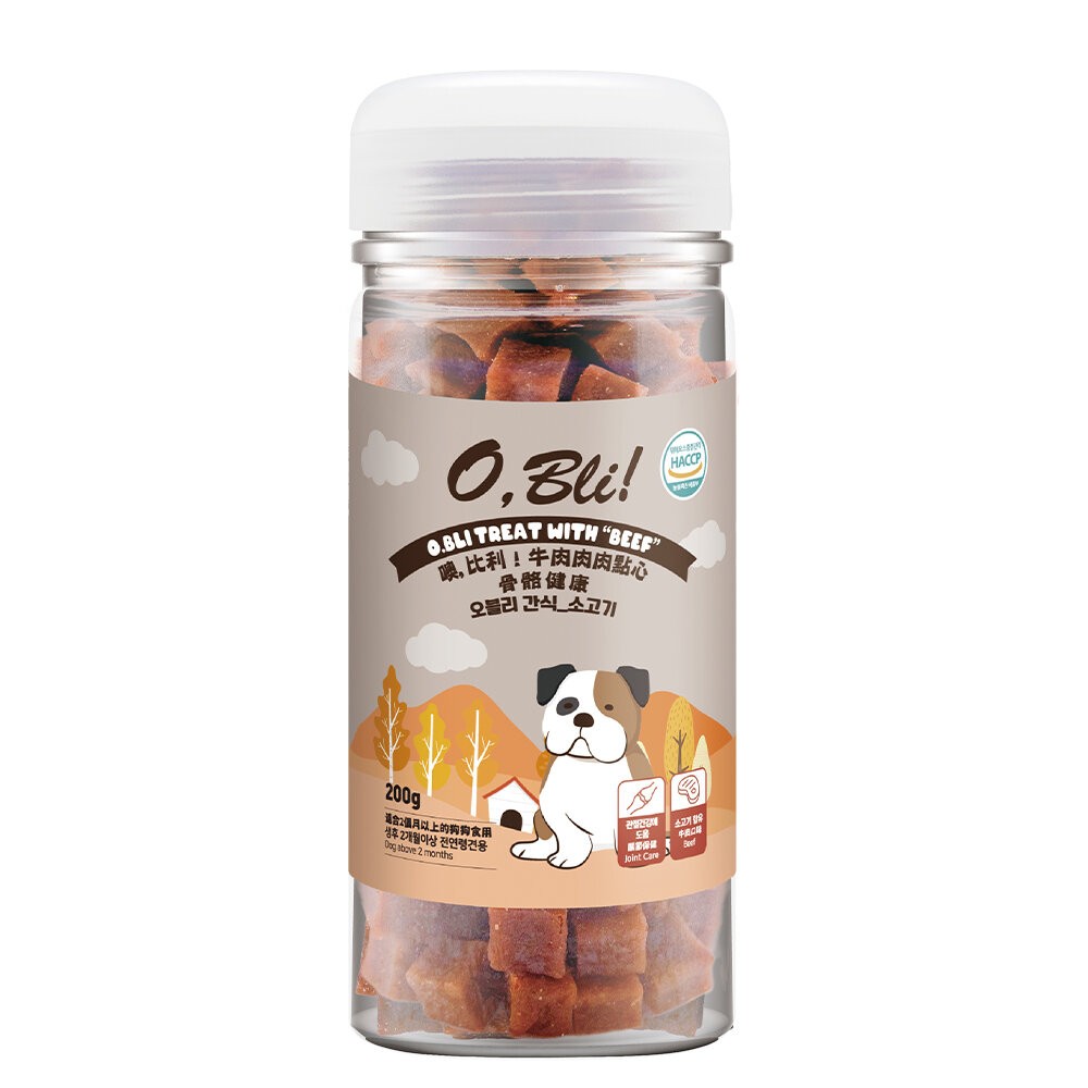 【旺生活】O.Bli 噢，比利！犬用肉肉點心 狗潔牙 潔牙點心 獎勵點心 機能小點心 狗點心 狗零食-規格圖11