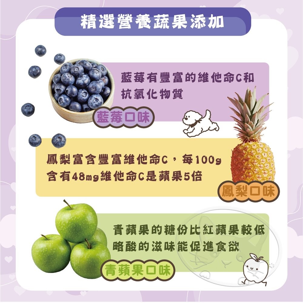 【旺生活】O.Bli 噢，比利！犬用水果潔牙好棒棒 狗潔牙 潔牙點心 獎勵點心 機能小點心 狗點心 狗零食-細節圖8