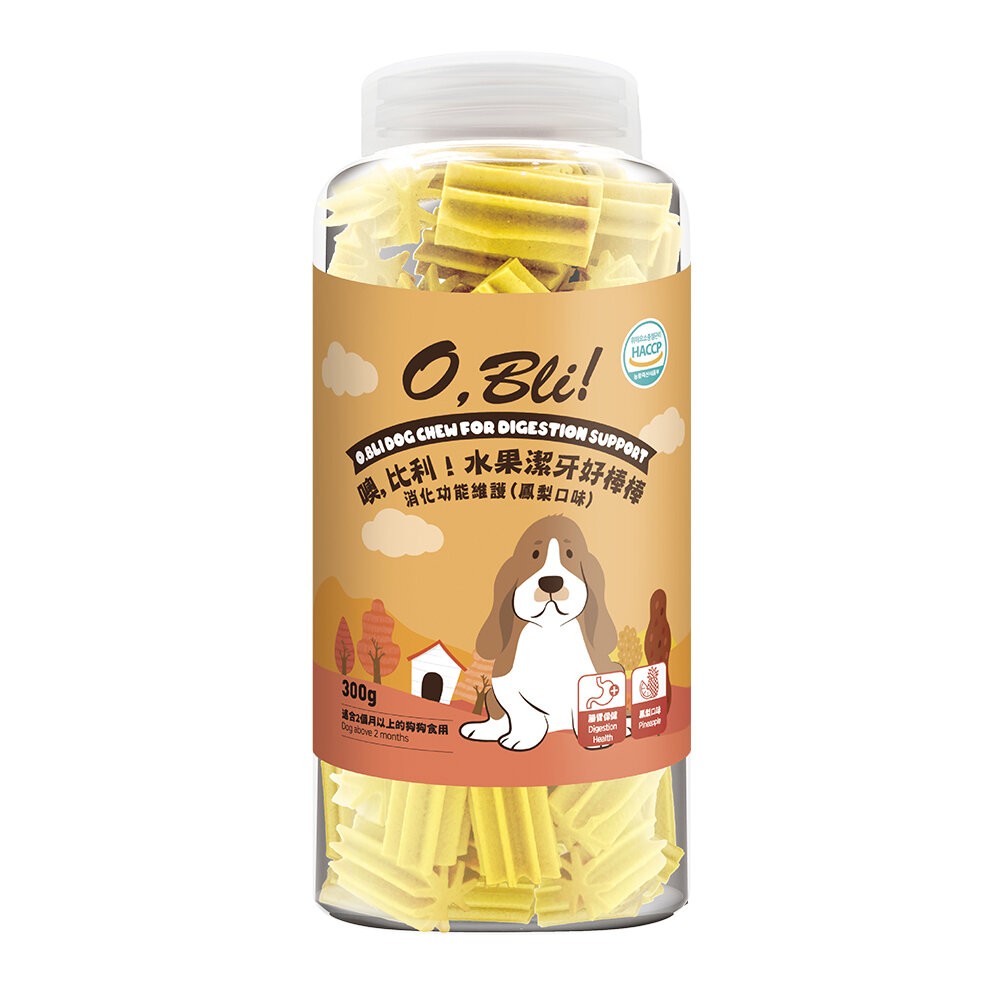 【旺生活】O.Bli 噢，比利！犬用水果潔牙好棒棒 狗潔牙 潔牙點心 獎勵點心 機能小點心 狗點心 狗零食-規格圖11