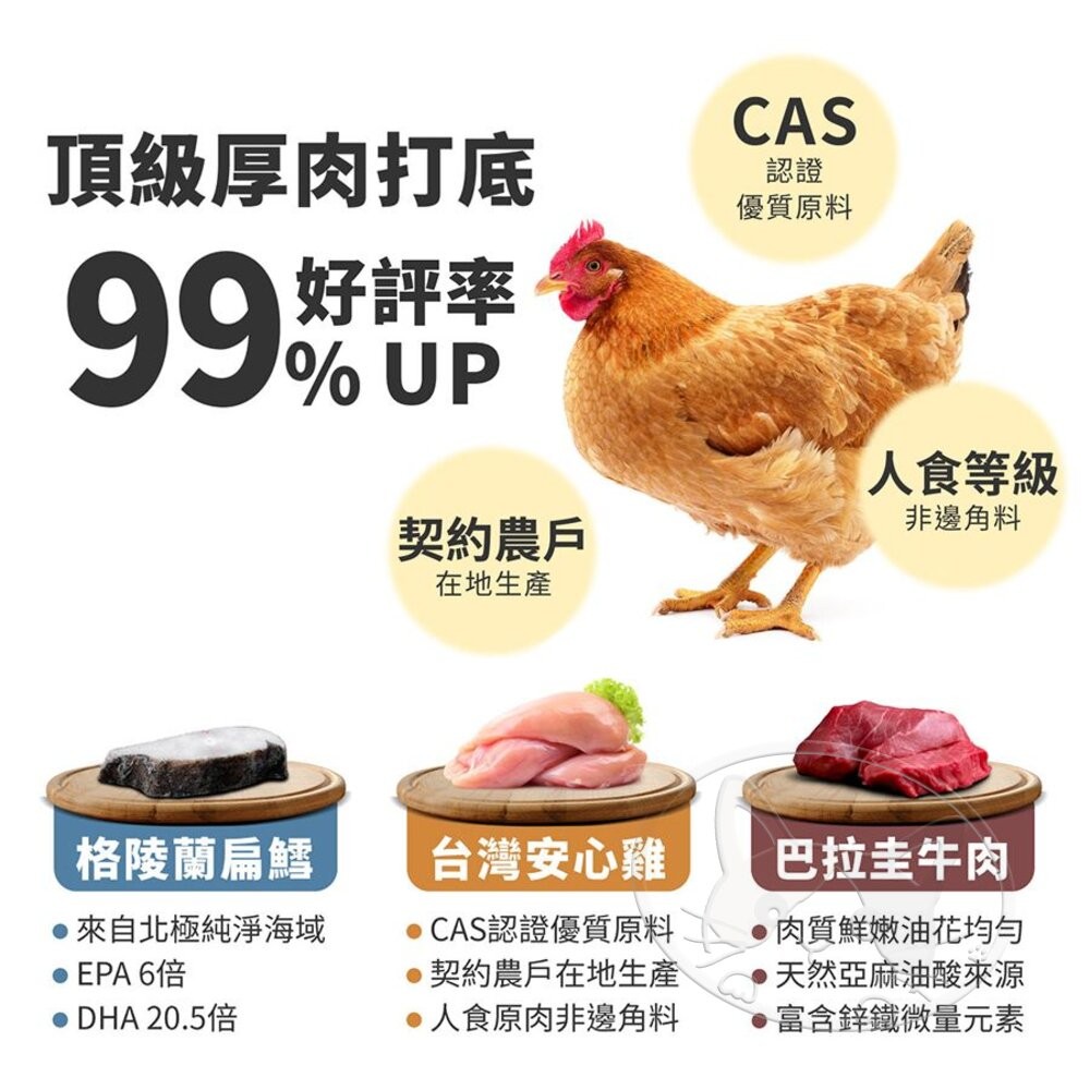 【旺生活】Wait 等等丨犬用 益生菌凍乾 牛肉/雞肉/鱈魚 寵物凍乾 狗零食 犬凍乾-細節圖7