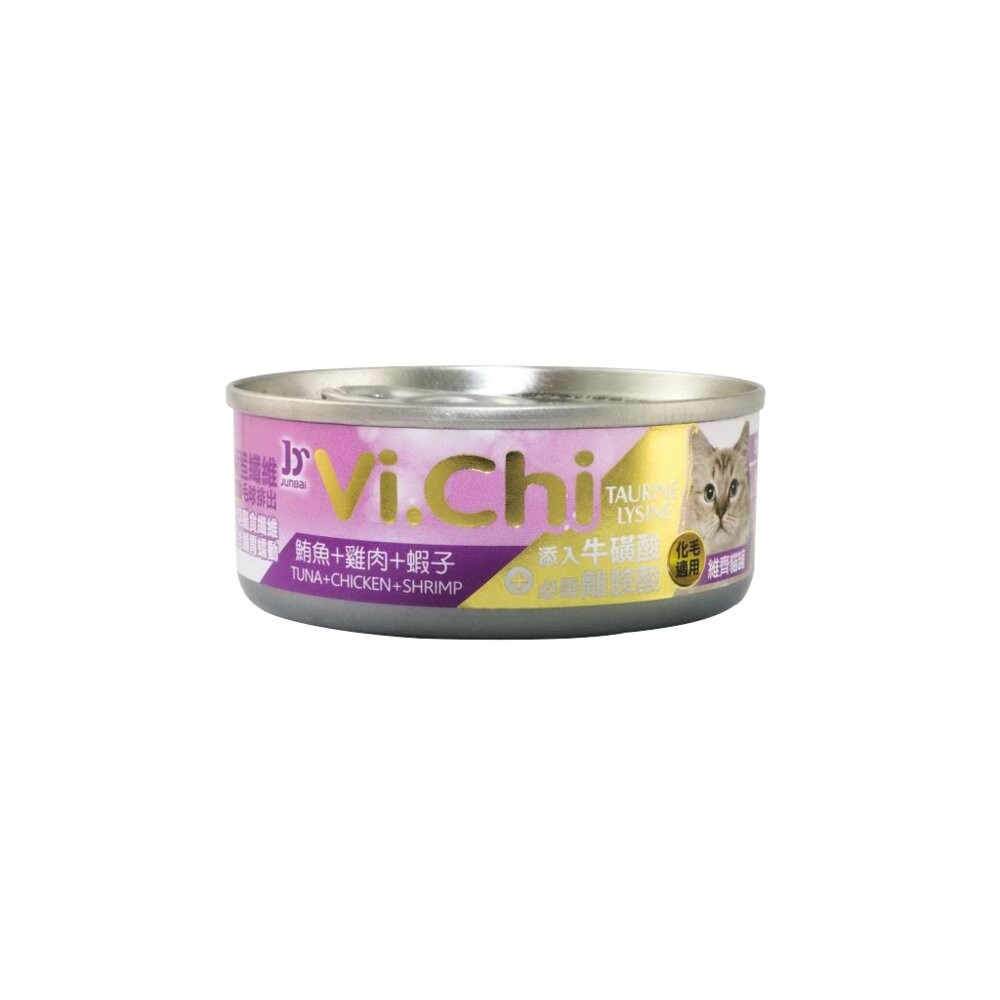 【旺生活】Vi.Chi 維齊 化毛貓罐 80g (24入)經典寵物罐頭 貓咪機能罐 化毛罐 貓罐 貓咪罐頭-規格圖7