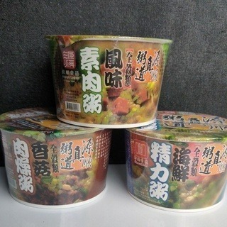 海鮮粥 香菇肉燥粥 素肉粥 源順粥 真粥道 海鮮精力粥 香菇肉燥粥 素肉粥風味 全穀類 碗粥 60g 即食粥 沖泡粥-細節圖2