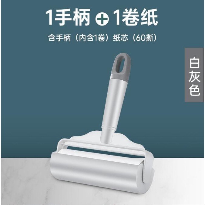 康遠⭐️高雄現貨⭐️加寬 滾筒黏毛器 可撕式16cm滾筒 黏塵紙 除塵 補充替換 衣物滾毛刷 外套黏毛器 黏毛神器-細節圖6