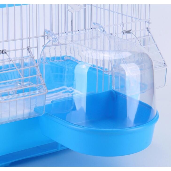 康遠🌟現貨🌟中小型鳥塑膠外掛澡盆 寵物鳥、鸚鵡洗澡用 虎皮牡丹文鳥等小型鳥用沐浴盆清潔-細節圖4