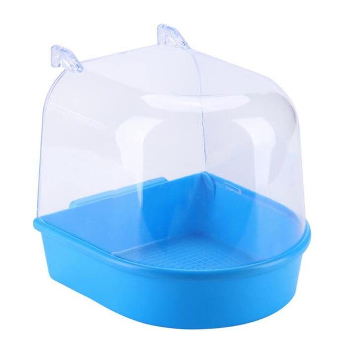 康遠🌟現貨🌟中小型鳥塑膠外掛澡盆 寵物鳥、鸚鵡洗澡用 虎皮牡丹文鳥等小型鳥用沐浴盆清潔-規格圖7