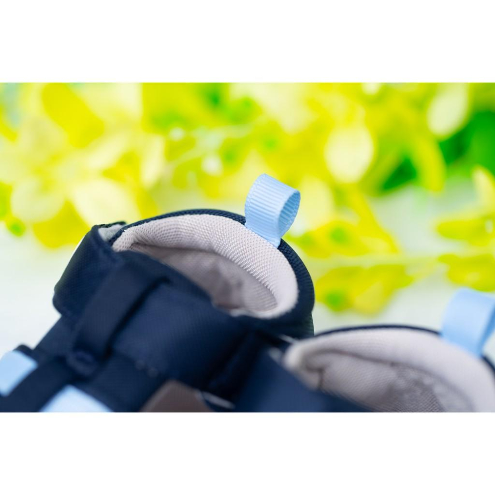 【anne＇s baby house】【NikoKids】軟Q底學步鞋(SG587)藍織帶涼鞋【柔軟舒適室內室外皆宜】-細節圖6