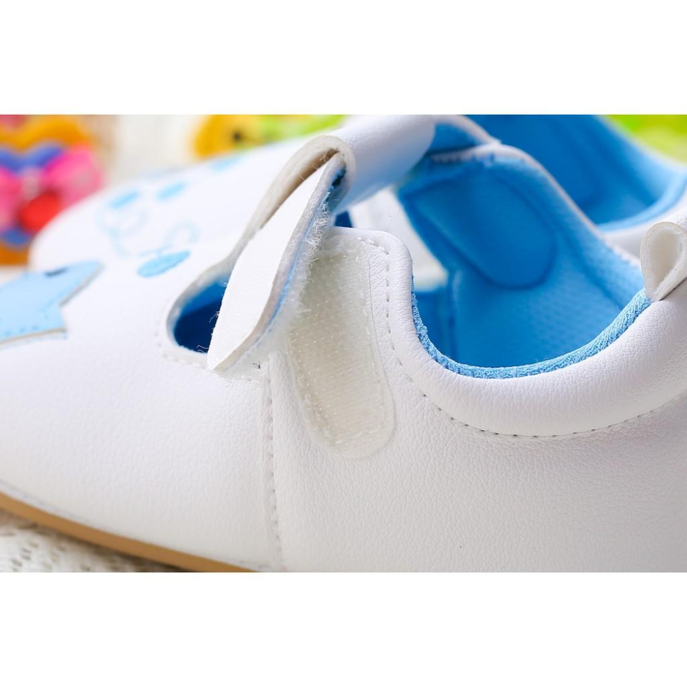【anne＇s baby house】軟Q底學步鞋(SG552)藍色小魚/(SG551)粉色小魚-細節圖4