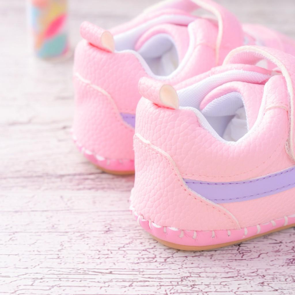 【anne＇s baby house】【NikoKids】軟Q底手工縫製學步鞋(SG596)白色/(SG597)粉色-細節圖9