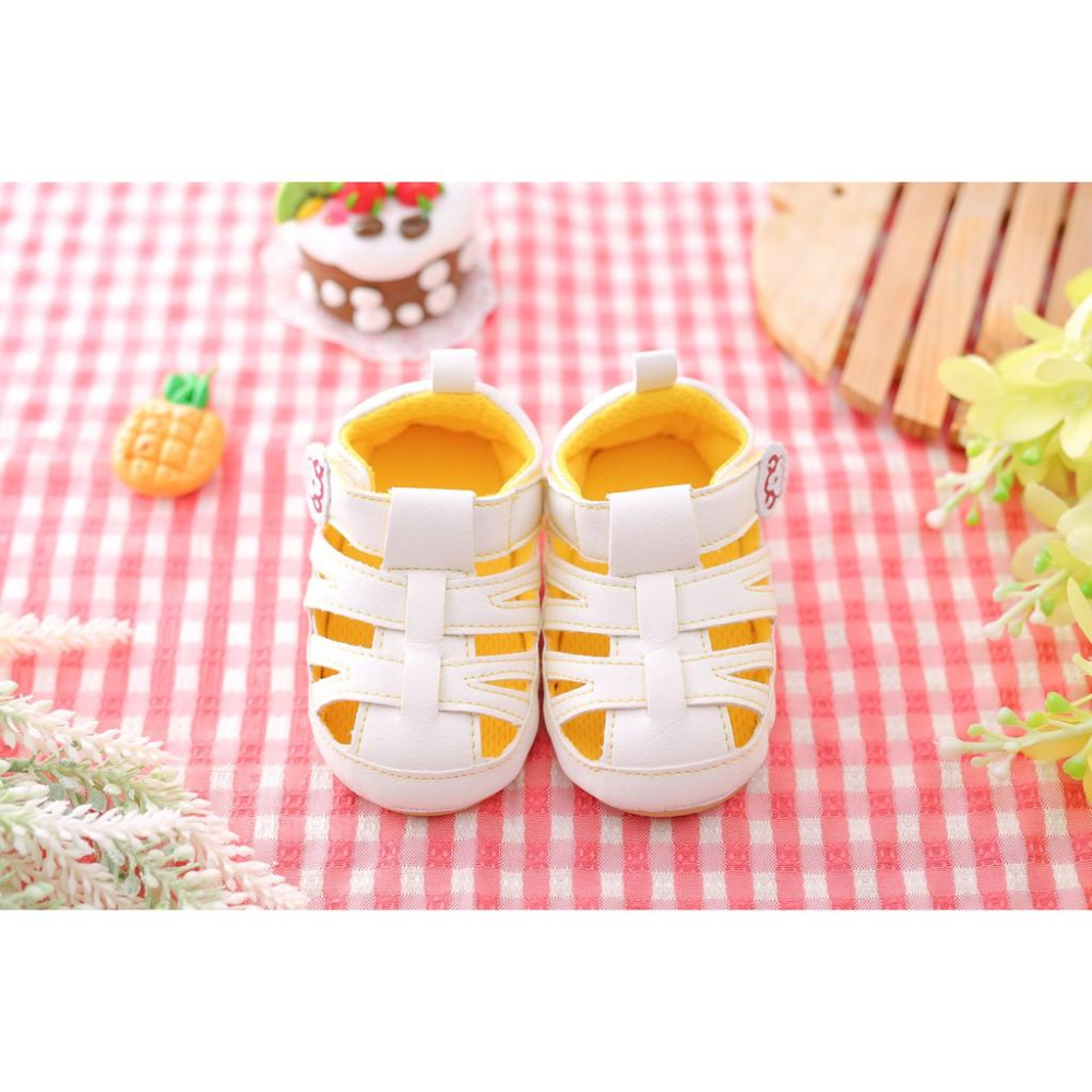 【anne＇s baby house】【NikoKids】軟Q底學步鞋(SG520)猴子涼鞋 【柔軟舒適室內室外皆宜】-細節圖2