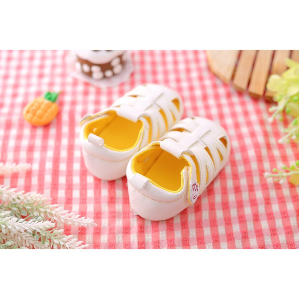 【anne＇s baby house】【NikoKids】軟Q底學步鞋(SG520)猴子涼鞋 【柔軟舒適室內室外皆宜】-細節圖5
