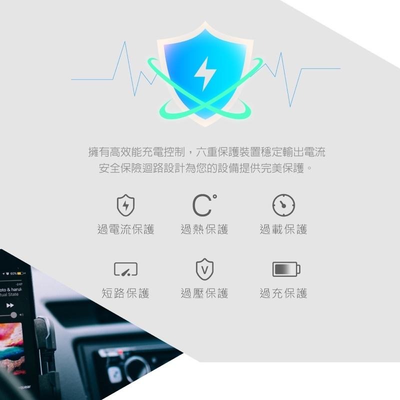 RASTO RB13 車用擴充54W+PD+雙QC3.0快速充電器 車充 快充 PD QC-細節圖4