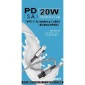 [AKKAD]iphone 20W 充電傳輸線 PD快充線 lighting to typec-規格圖4