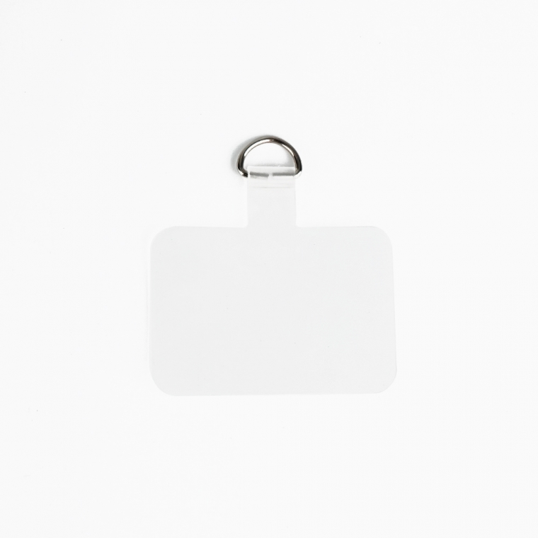 手機掛繩夾片 TPU透明吊片 金屬掛鉤-2入-細節圖2