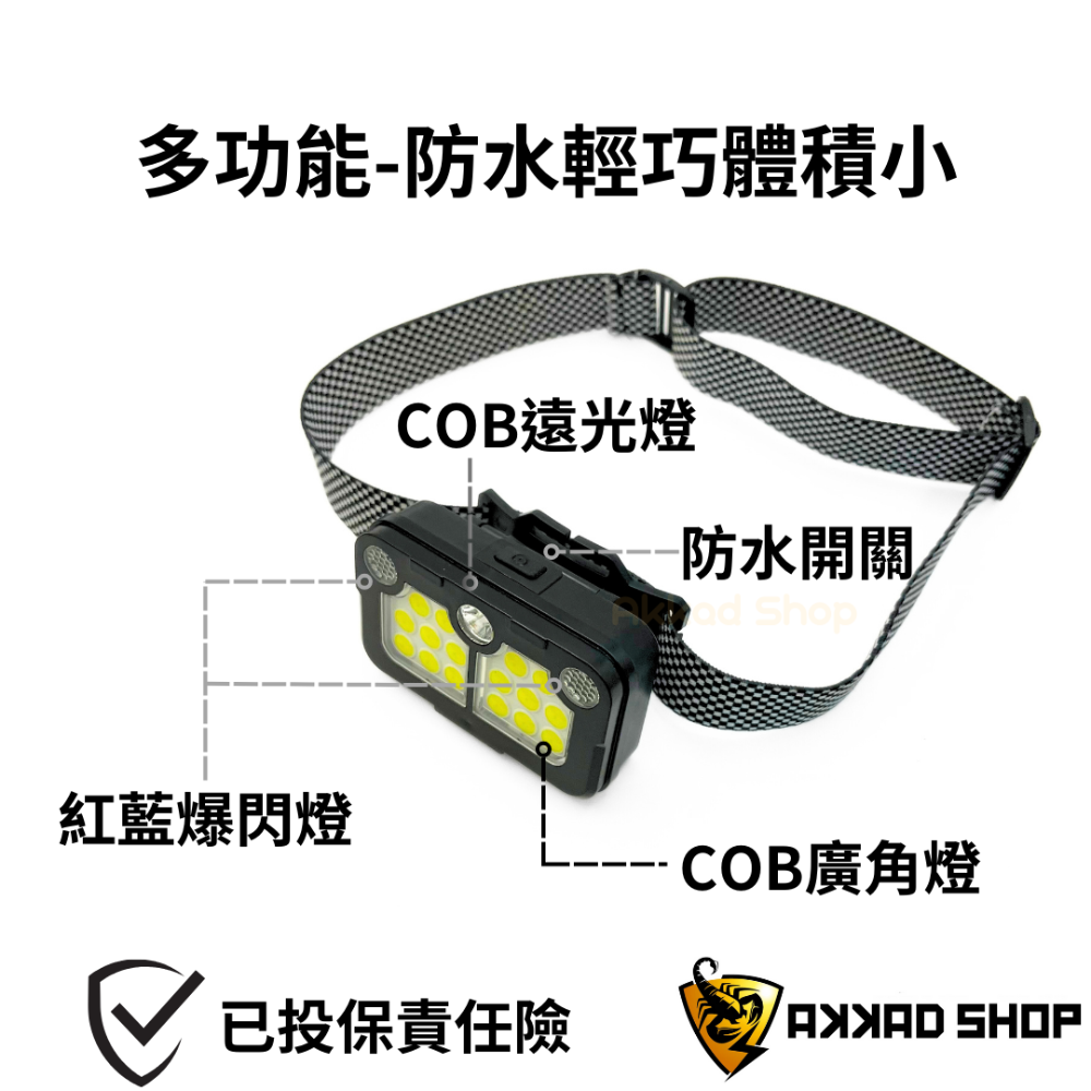 CX-RT823 多功能防潑水頭燈 自行車燈 磁吸工作燈-細節圖6