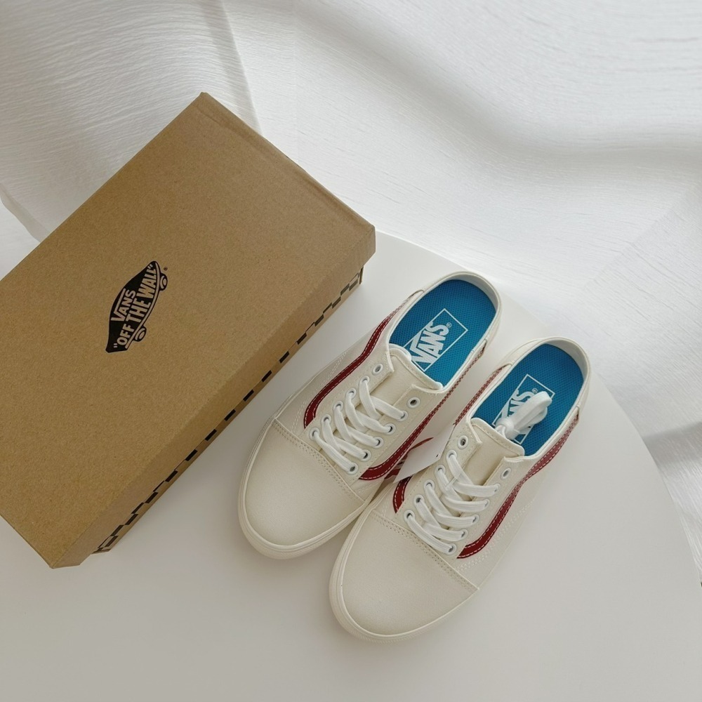 (現貨出清) Vans Old Skool 帆布懶人鞋-細節圖2