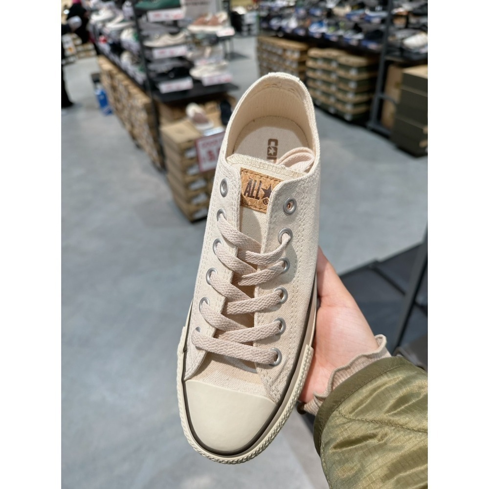 (現貨出清) 日本限定 Converse 日系清新軟木塞標 高/低筒帆布鞋-細節圖10