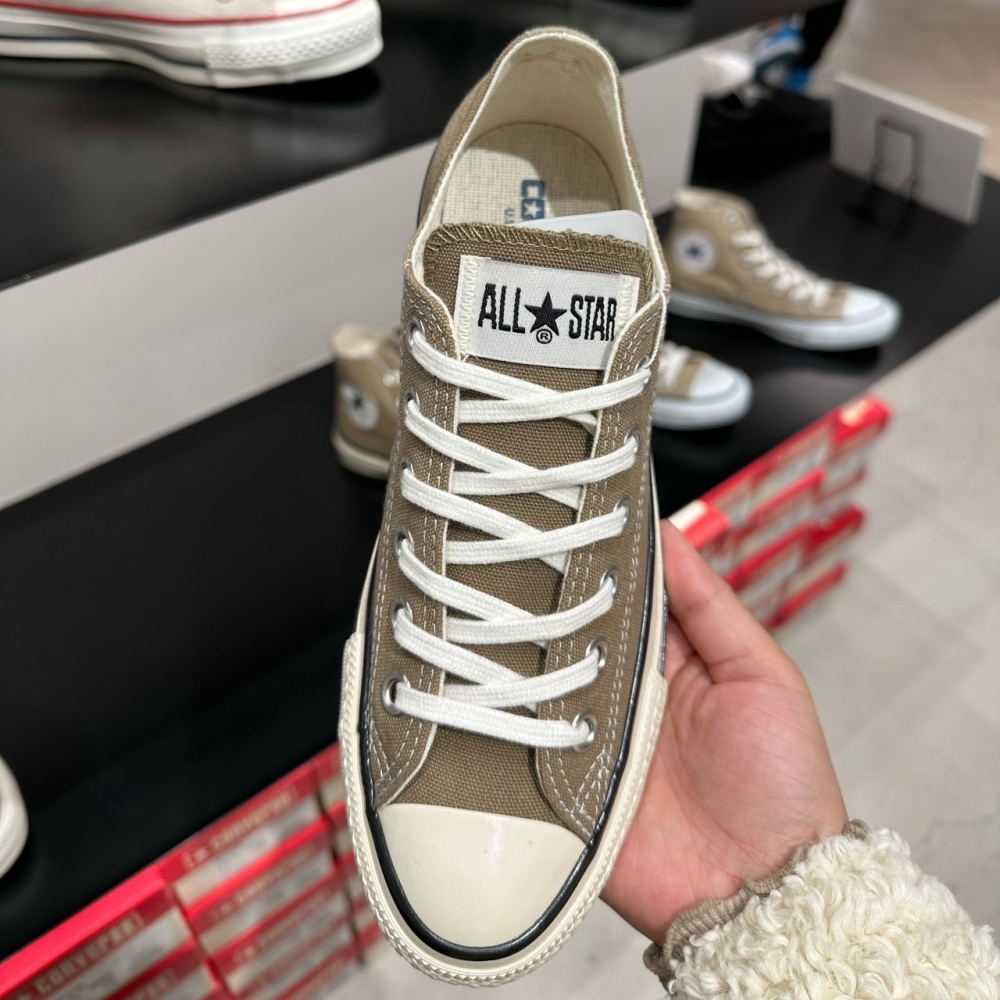 (棄單認購) 日本限定 Converse US 直營店限定款 水洗感 低筒帆布鞋-細節圖2