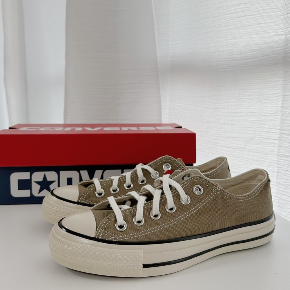 (棄單認購) 日本限定 Converse US 直營店限定款 水洗感 低筒帆布鞋