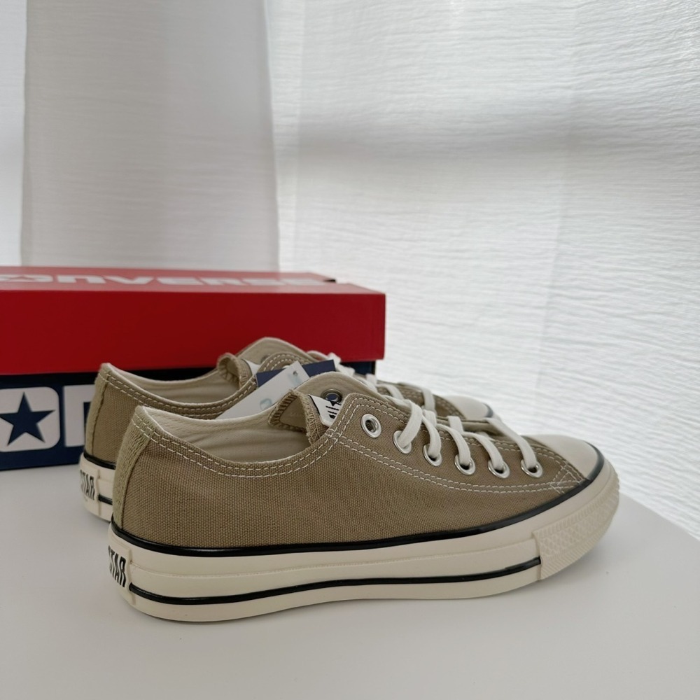 (棄單認購) 日本限定 Converse US 直營店限定款 水洗感 低筒帆布鞋-細節圖5