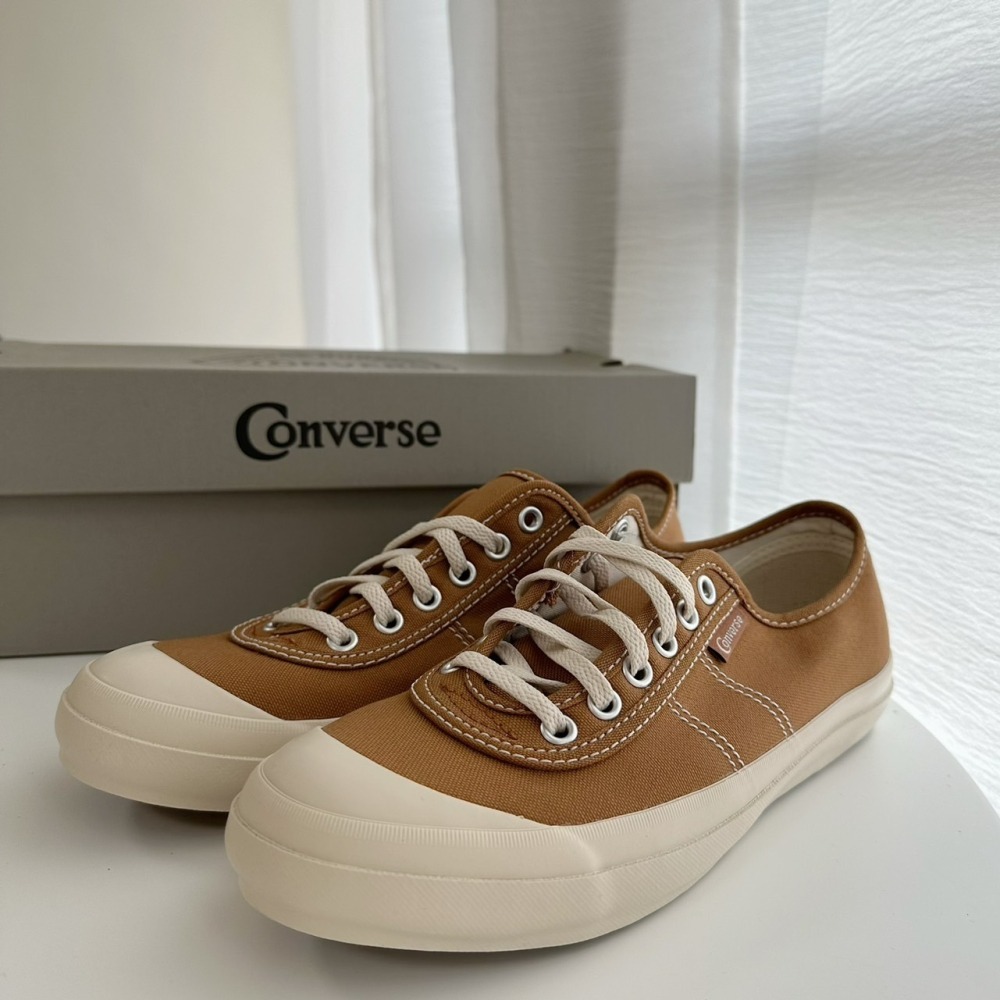 (現貨) 日本限定 Converse Big C Line 可愛圓頭帆布鞋 二色-細節圖8