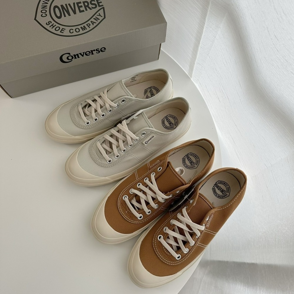 (現貨) 日本限定 Converse Big C Line 可愛圓頭帆布鞋 二色-細節圖11