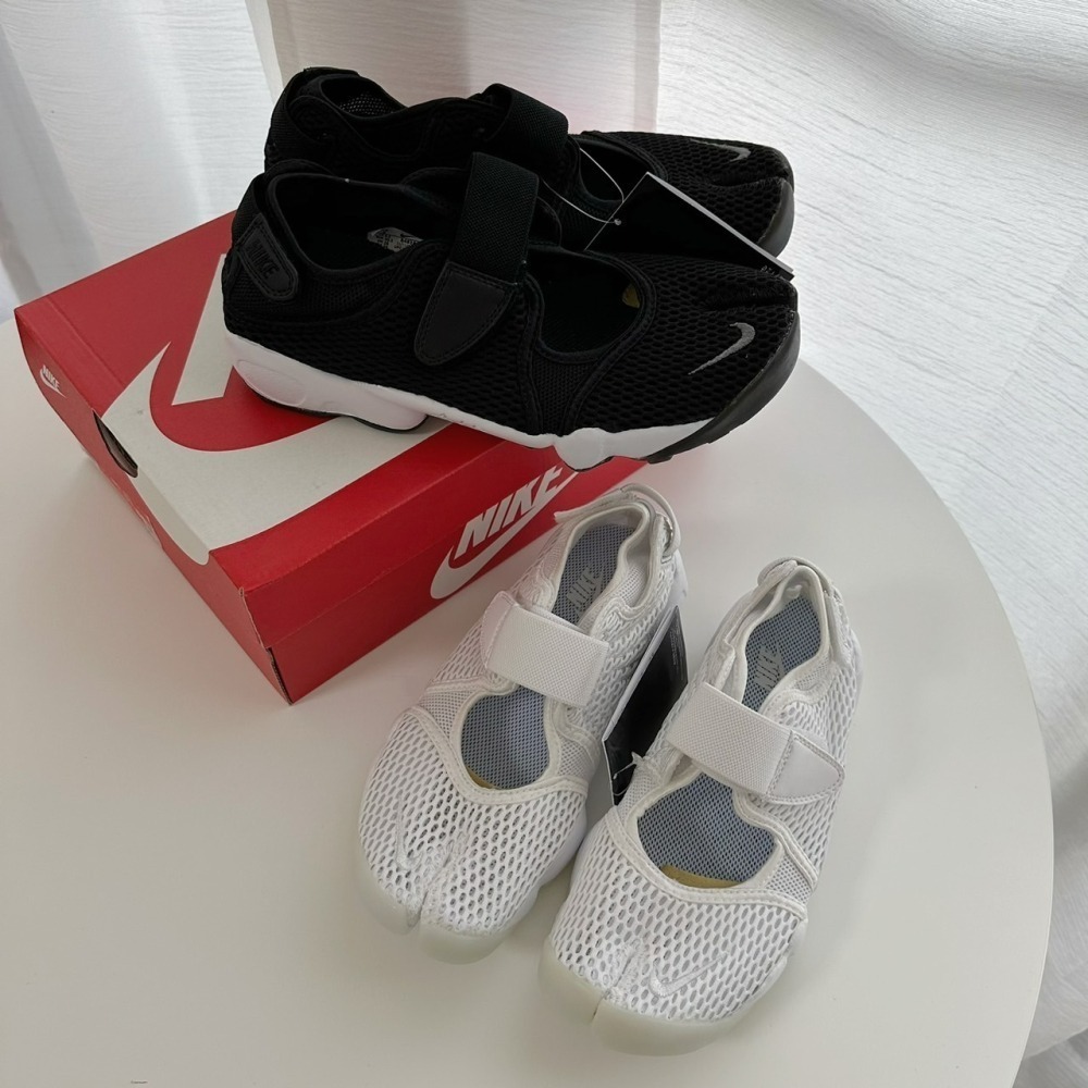 (現貨出清) Nike air rift 忍者鞋 黑色 (大人款)-細節圖2