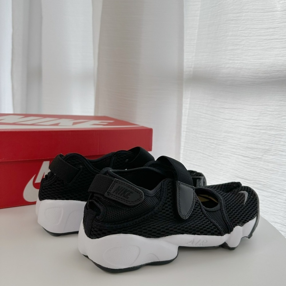 (現貨出清) Nike air rift 忍者鞋 黑色 (大人款)-細節圖3