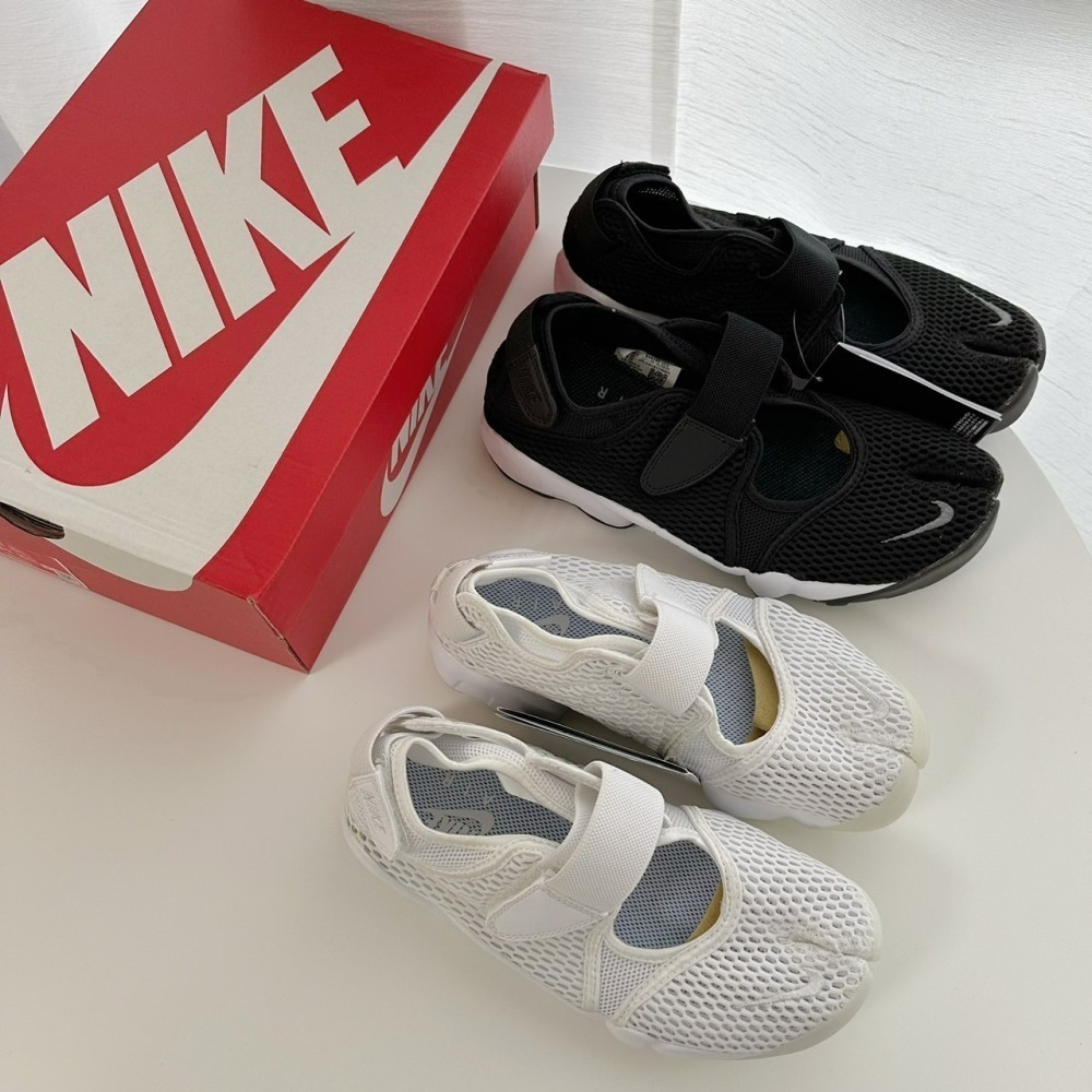 (現貨出清) Nike air rift 忍者鞋 黑色 (大人款)-細節圖4