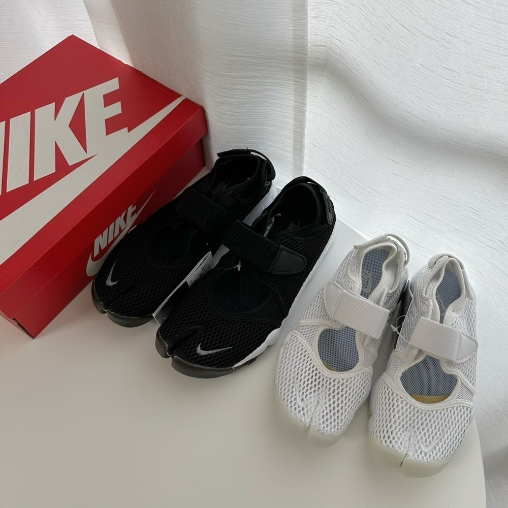 (現貨出清) Nike air rift 忍者鞋 黑色 (大人款)-細節圖6