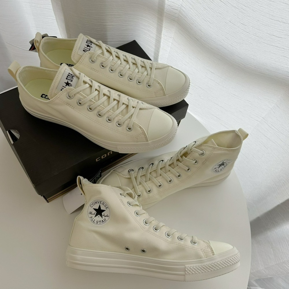 (現貨出清) 日本 Converse 店鋪限定款 輕量系列帆布鞋 高/低筒 男碼-細節圖2