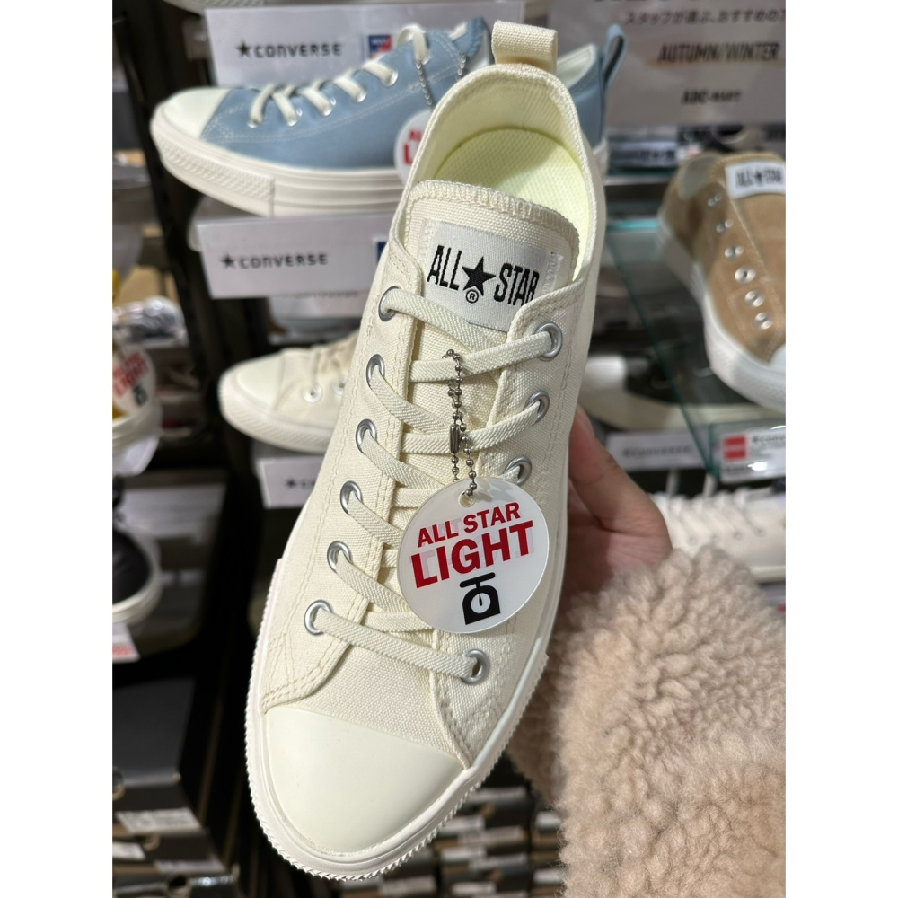 (現貨) 日本 Converse 店鋪限定款 輕量系列帆布鞋 高/低筒 男碼-細節圖8