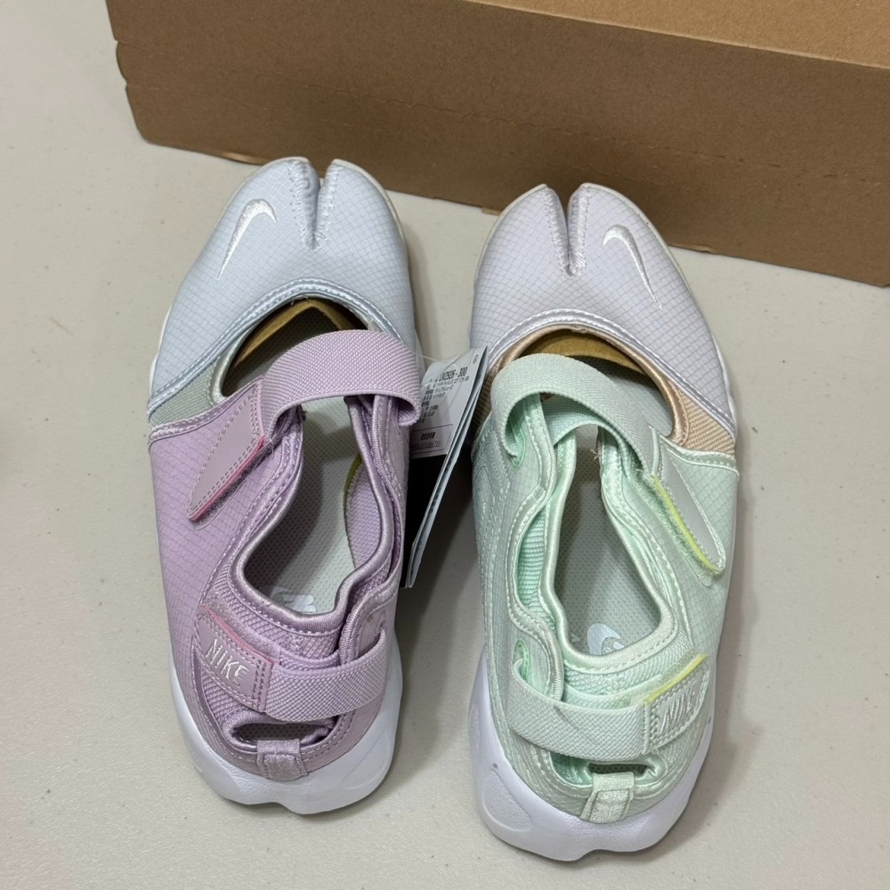 (小瑕疵出清) Nike air rift 忍者鞋 馬卡龍色  尺寸24.5 (NO.K)-細節圖7