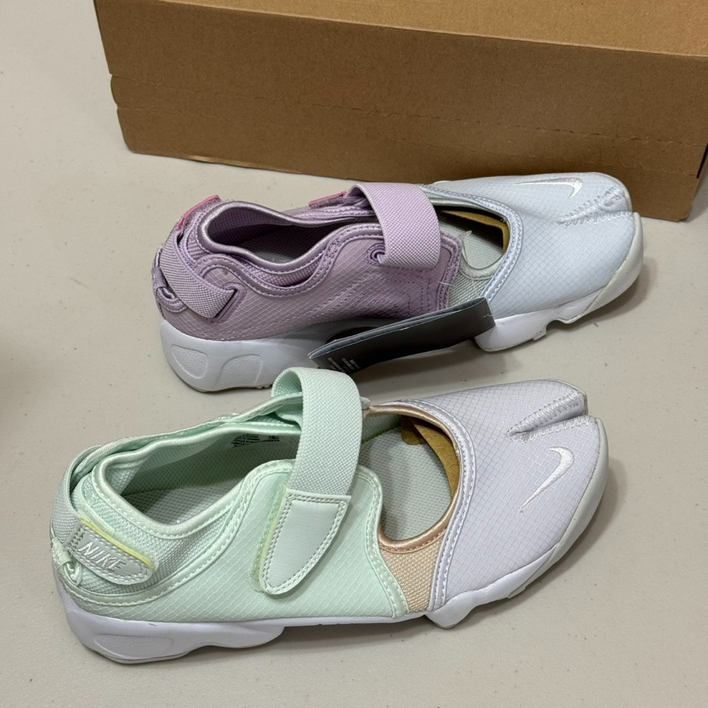 (小瑕疵出清) Nike air rift 忍者鞋 馬卡龍色  尺寸24.5 (NO.K)-細節圖8