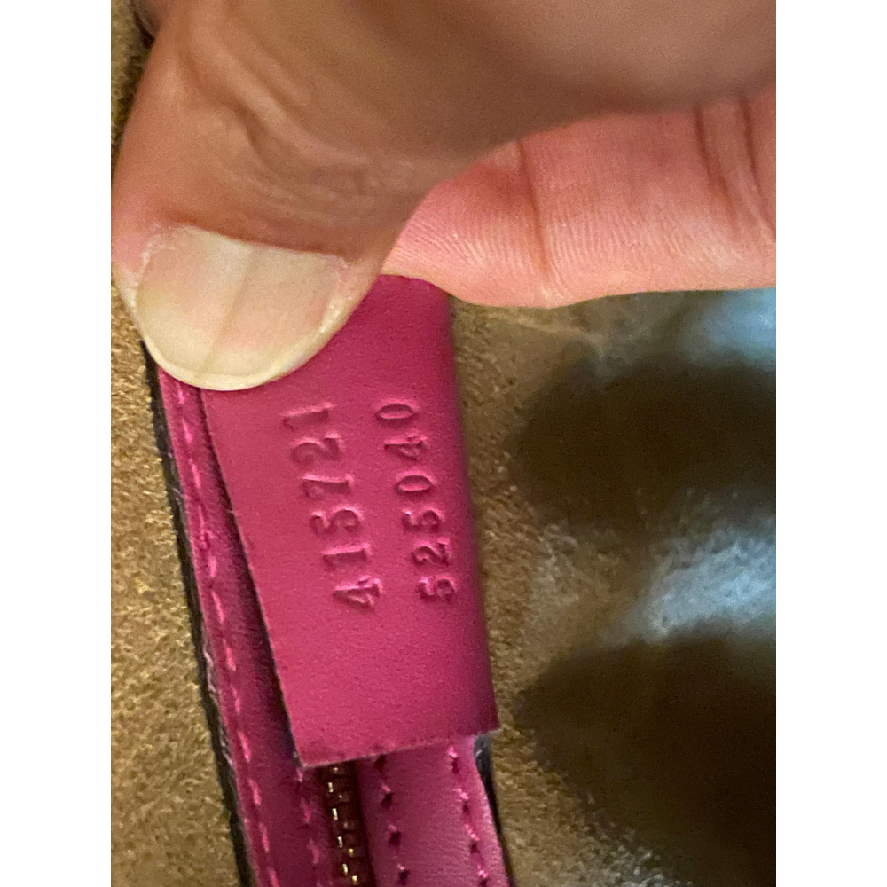 9成新正品~GUCCI 雙G logo防刮皮托特包/大包 A4可放 麂皮內裡 牛皮滾邊 肩帶-細節圖4