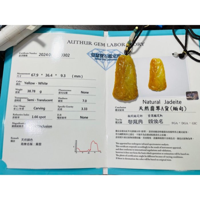 天然A貨緬甸玉 老坑油黃漸變手工巧雕金玉滿堂翡翠玉墜 起冰厚黃霧 色飽和油亮 巧肥嫩油滋金魚 附台証-細節圖10