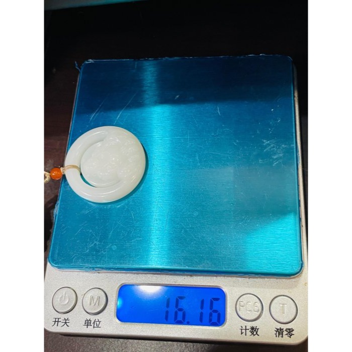 天然A貨緬甸玉 小三彩上山虎翡翠小虎牌 淡綠帶飄花再帶一抹紫 色分明乾淨-細節圖11