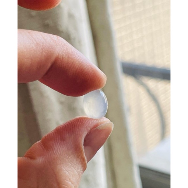 天然A貨緬甸玉 放光 冰玻純色剛光蛋面翡翠裸石 冰起光感 高端鑲嵌件 完美無瑕蛋面-細節圖5