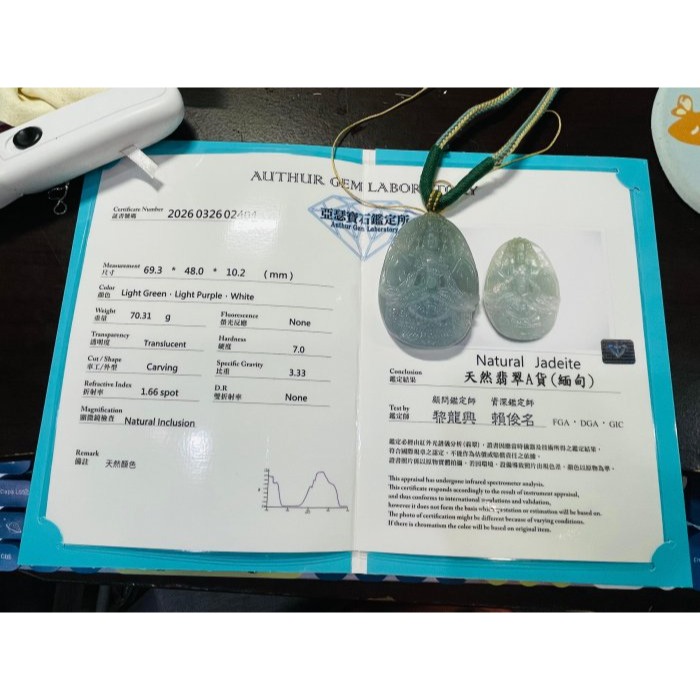 天然A貨緬甸玉 老坑藍綠精工獨家版天上聖母/雙媽祖翡翠佛牌 起光感滿色冰膠底妝 雙尊天后盛裝 法像重工精開雙拋 附台証-細節圖11