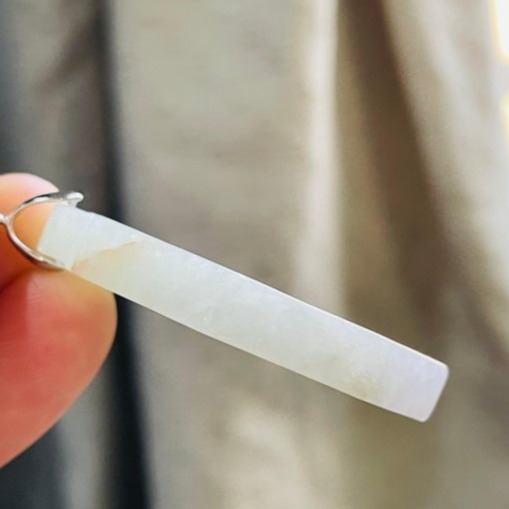 天然A貨緬甸玉 冰潤粉春彩太極八卦翡翠玉墜 帶冰粉嫩紫綠雙彩底色 藏一抹金 大小合宜易配戴-細節圖5