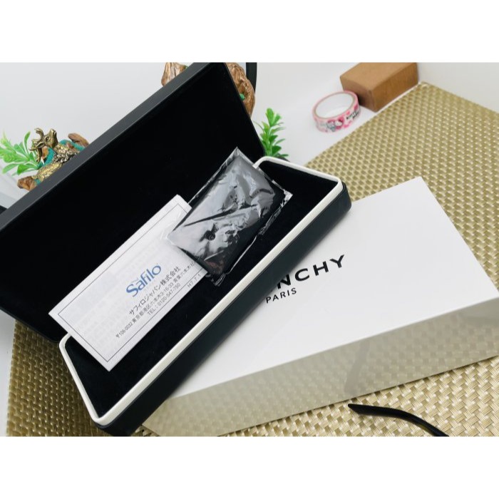 全新正品~GIVENCHY 紀梵希HAVANA平光鏡框/眼鏡 深咖色 全配 哈瓦那 文青款-細節圖11