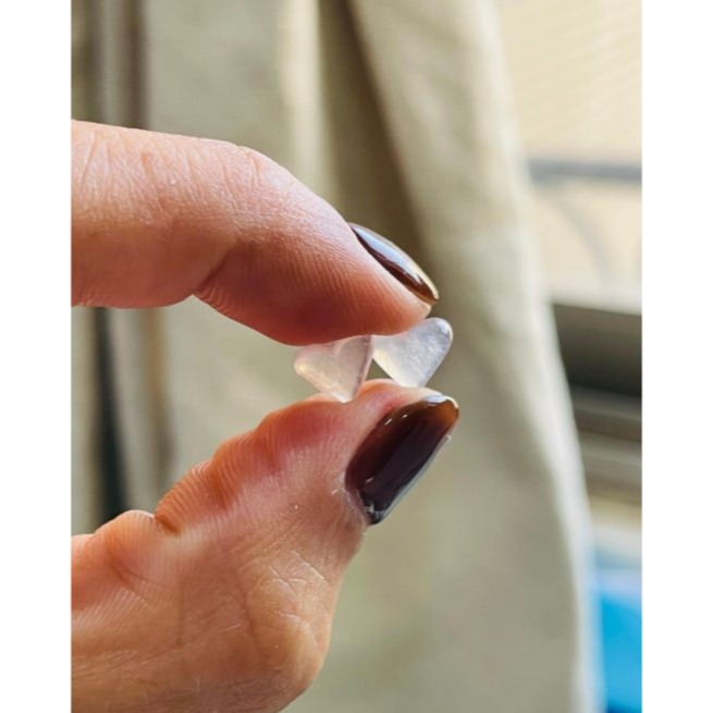 天然A貨緬甸玉 放光 冰玻白月光心形蛋面翡翠裸石(一對) 冰透起剛光 形狀飽滿 高端鑲嵌-細節圖6