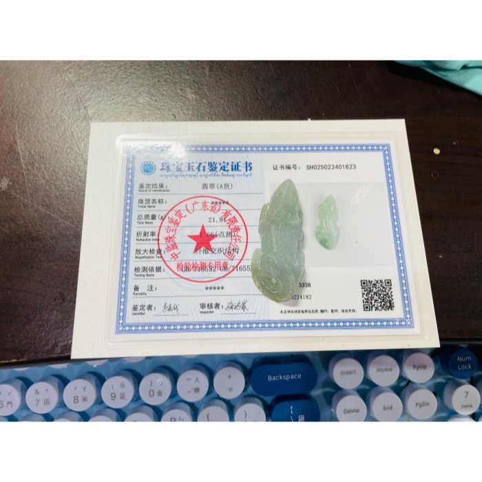 天然A貨緬甸玉 冰晴綠手工雕吸金千億翡翠玉墜 起冰晶透水頭 手工全立體巧雕可愛蜥蜴-細節圖11