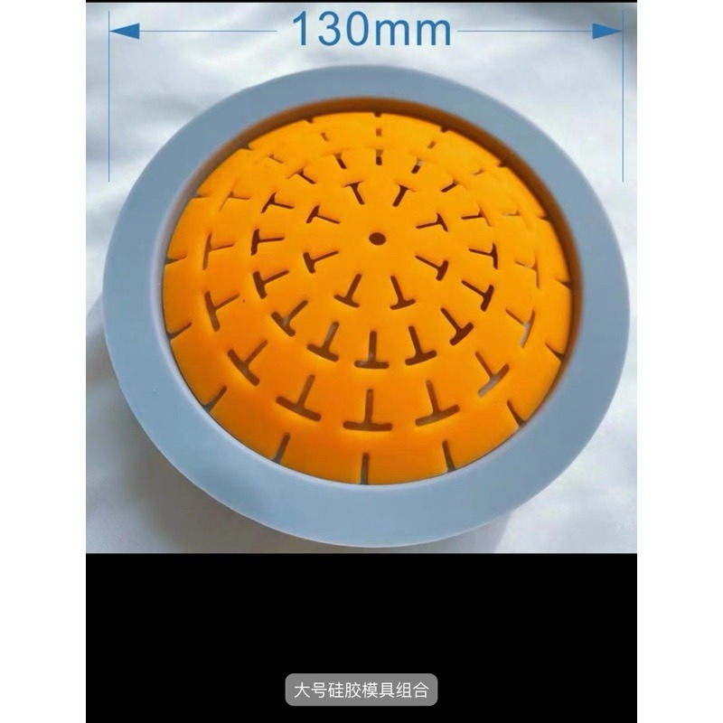 DIY鼓面石頭 硅膠分圓定位弧面模板 曼陀羅-細節圖7