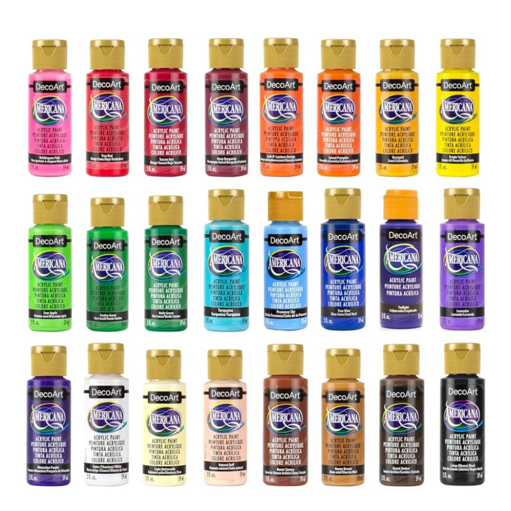 DecoArt 美國壓克力顏料組 18/24色組-細節圖2
