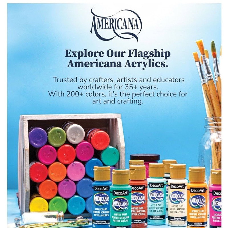 DecoArt 美國壓克力顏料組 18/24色組-細節圖4