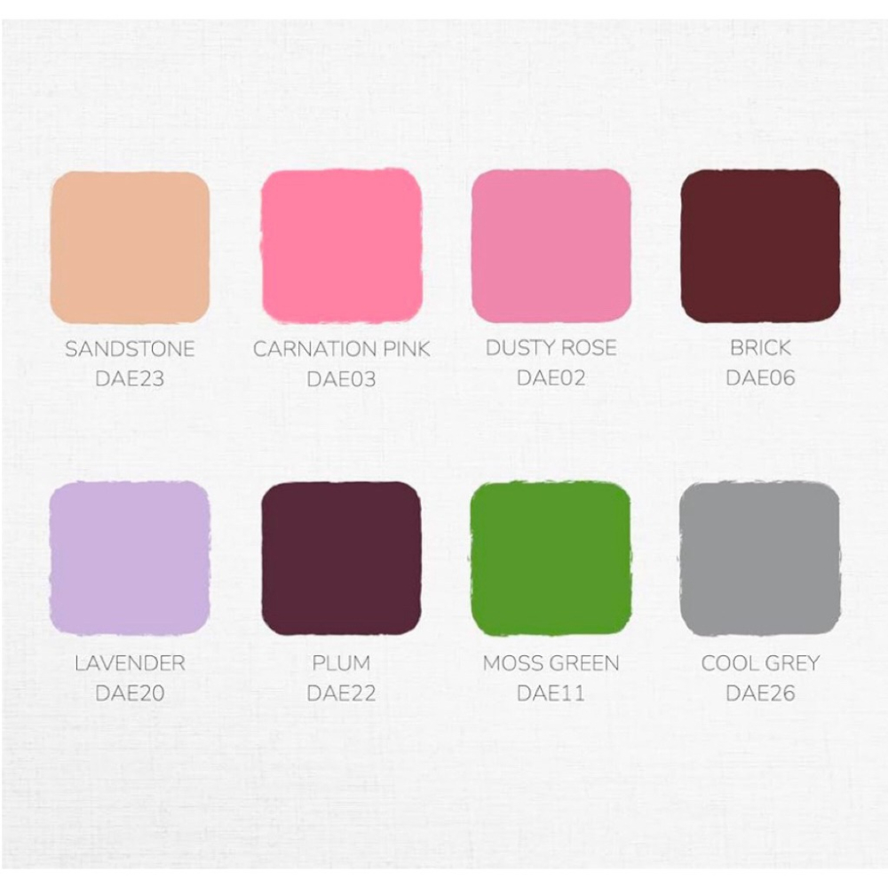 【DecoArt DecoEarth】8色環保丙烯顏料組｜59ml大容量｜小花色系-細節圖2